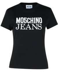 【関税込み】Moschino ブラック  刺繍 Tシャツ Moschino T Shirt Black Mens Moschino