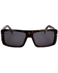 David Beckham - Rectangular Lens Full Rim Sunglasses - Lyst