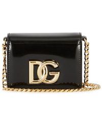 Dolce & Gabbana Polished 3.5 Micro Bag - Black