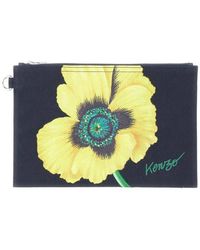 KENZO - Big Boke Flower Clutch Bag - Lyst