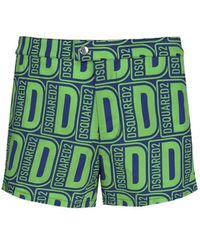 DSquared² - Swim Boxer With All-Over Print - Lyst