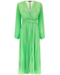 Twinset - Elegant Pleated Midi Dress - Lyst