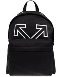 Off-White c/o Virgil Abloh Arrow Backpack in Black for Men Off-White c/o Virgil Abloh Arrow Backpack in Black for Men