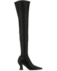 Bottega Veneta - Pointed-toe Thigh-high Boots - Lyst