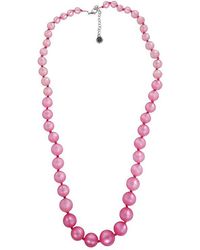 Emporio Armani - Resin Boules Necklace - Lyst