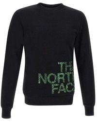 The North Face - "blown Up" Cotton Sweatshirt - Lyst