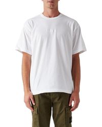 Stone Island - Short-sleeved Crewneck T-shirt - Lyst