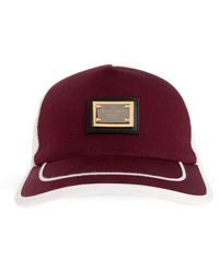 Dolce & Gabbana - Baseball Cap With Logo, - Lyst