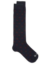 In The Box - Polka Dot Knee-High Socks - Lyst