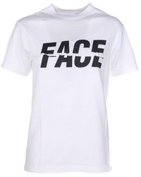 Facetasm Logo Printed T-shirt - White