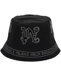 Palm Angels - Milano Stud Embellished Bucket Hat - Lyst