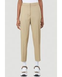 Burberry Classic Tailored Pants - Natural