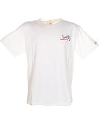 Mc2 Saint Barth - Short Sleeved Crewneck T-shirt - Lyst