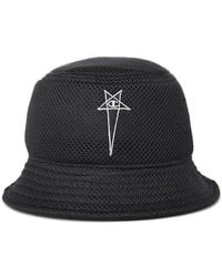 Rick Owens - X Champion Logo Embroidered Bucket Hat - Lyst
