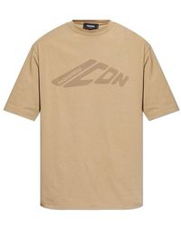DSquared² - T-Shirt With Printed Logo - Lyst