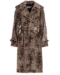 Leopard-Print Coats for Women - Up to 70% off | Lyst