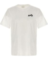 Bally - T-Shirt With Logo - Lyst