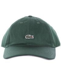Lacoste - Twill Cap - Lyst