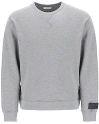 Valentino - Logo Patch Crewneck Sweater - Lyst