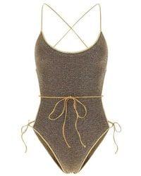 Oséree - Glittered One-piece Swimsuit - Lyst