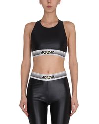 MSGM - Activewear Top - Lyst