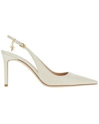 Tom Ford - Angelina Embossed Slingback Pumps - Lyst