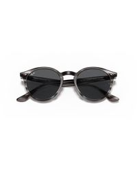 Ray-Ban - Rb2180 Round Frame Sunglasses - Lyst