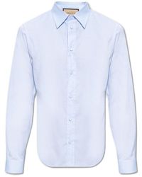 Gucci - Buttoned Long Sleeve Shirt - Lyst