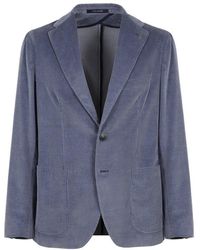 Tagliatore - Single Breasted Two Button Blazer - Lyst