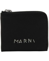 Marni - Leather Wallet - Lyst