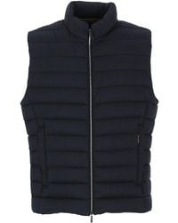 Moorer - Calaf-S3 Padded Zip-Up Gilet - Lyst