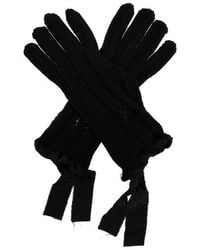 MM6 by Maison Martin Margiela - Gloves With Vintage Effect, - Lyst