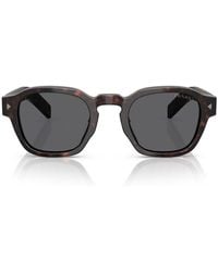 Prada - Square Frame Sunglasses - Lyst