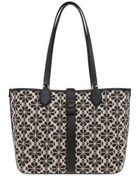 Kate Spade - Spade Flower Jacquard Medium Open Tote Bag - Lyst