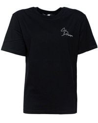 Karl Lagerfeld - Kl X Cd Signature T-Shirt - Lyst