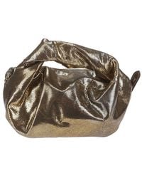 Dries Van Noten - Metallic Effect Zip-up Clutch Bag - Lyst
