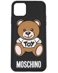 Moschino Teddy Iphone 11 Pro Max Cover - Black