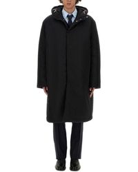 Thom Browne - Hooded Tech Down Jacket - Lyst