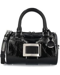 Roger Vivier - Belle Vivier Mini Bowling Bag - Lyst