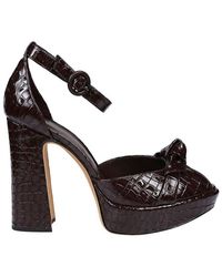 Alexandre Birman - Ankle Strap Platform Sandals - Lyst