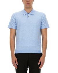 Theory - Regular Fit Polo Shirt - Lyst