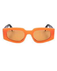 Retrosuperfuture - Rectangle Framed Sunglasses - Lyst