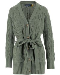 Polo Ralph Lauren - Wool And Cashmere Blend Cardigan - Lyst