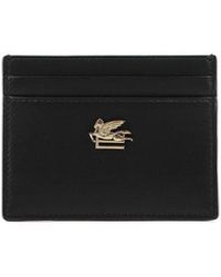 Etro - Leather Card Holder - Lyst