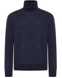 D4.0 - Turtleneck Knit Sweater - Lyst
