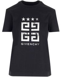 Givenchy - Black T-shirt With Logo - Lyst