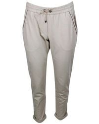 Brunello Cucinelli - Trousers - Lyst
