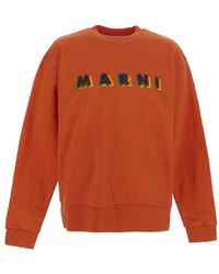 Marni - 3d Logo Print Sweatshirt - Lyst