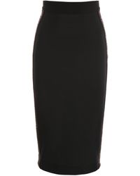 fendi black skirt