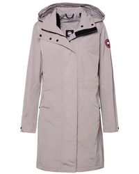 Canada Goose - Belcarra Zip-up Hooded Coat - Lyst